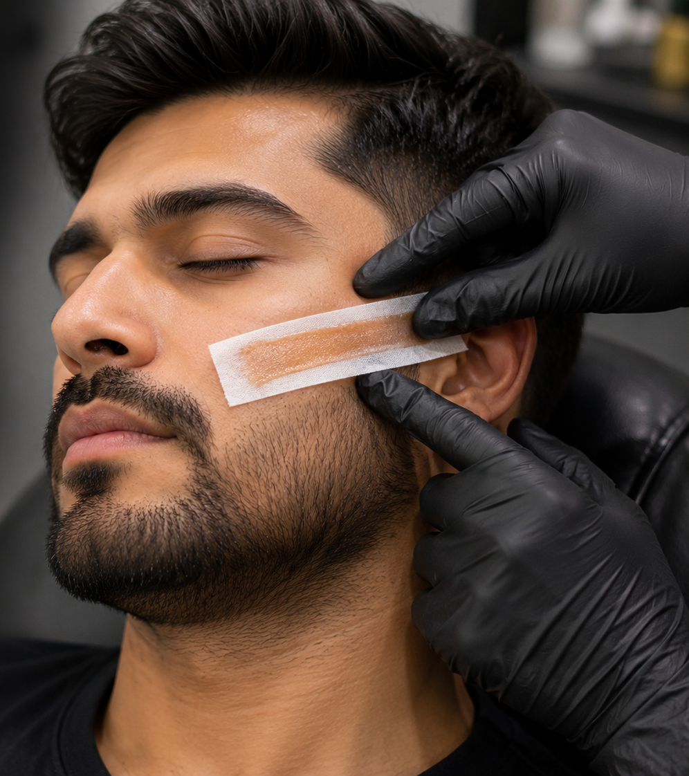 Cheek Bones (Strip Wax) (Male)