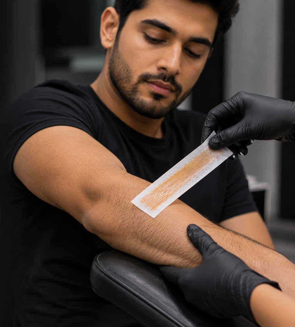 Half Arms (Strip Wax) (Male)