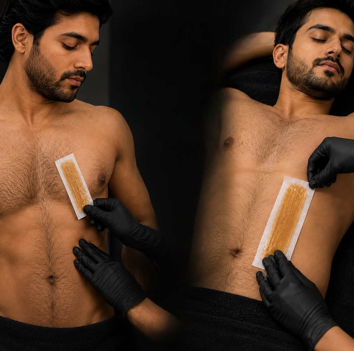 Chest & Stomach (Strip Wax) (Male)