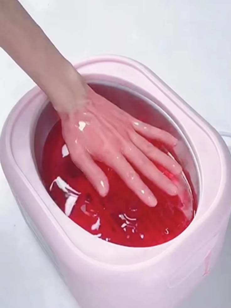 Paraffin Mask Hands (F)