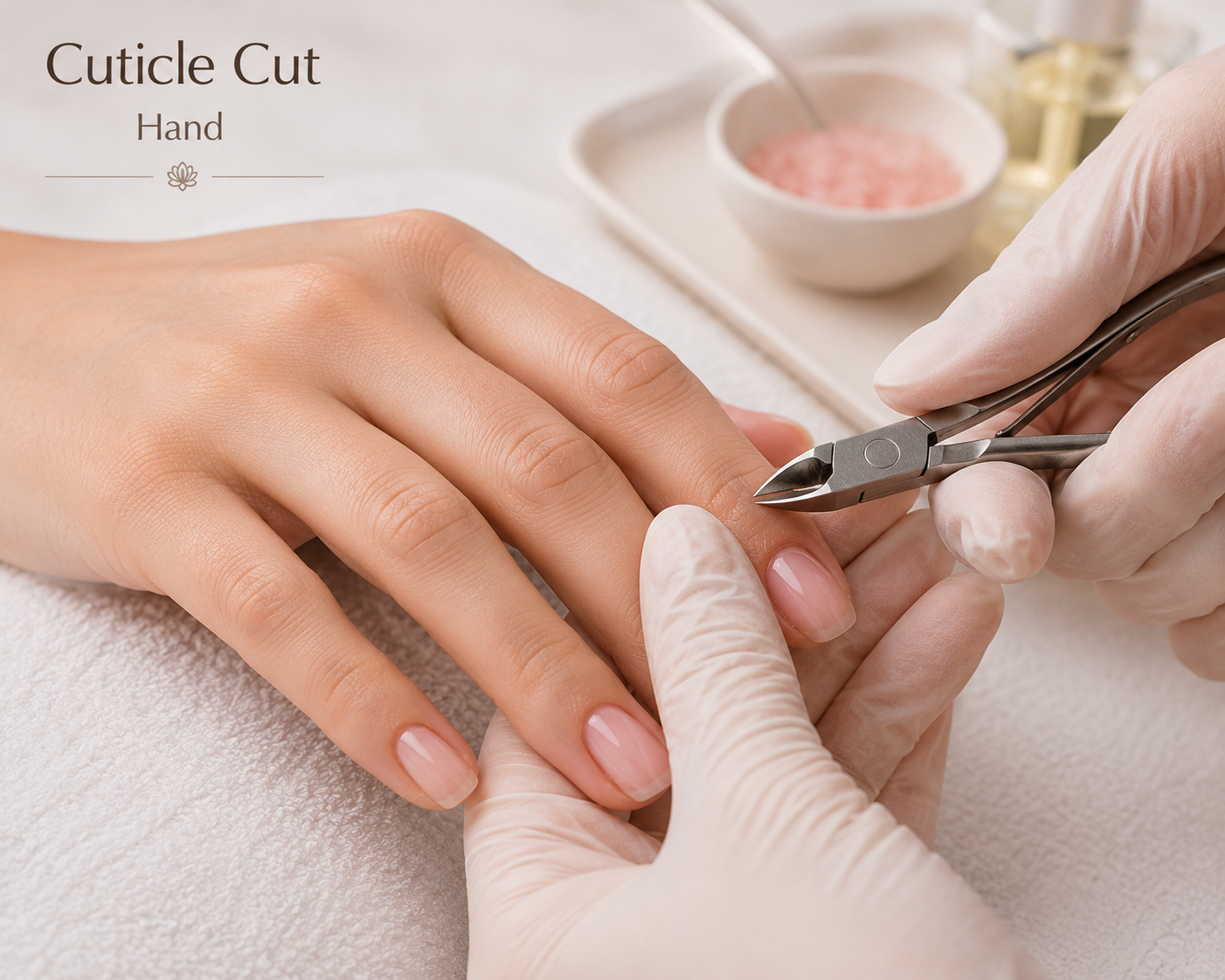 Cuticle Cut Hands  (F)