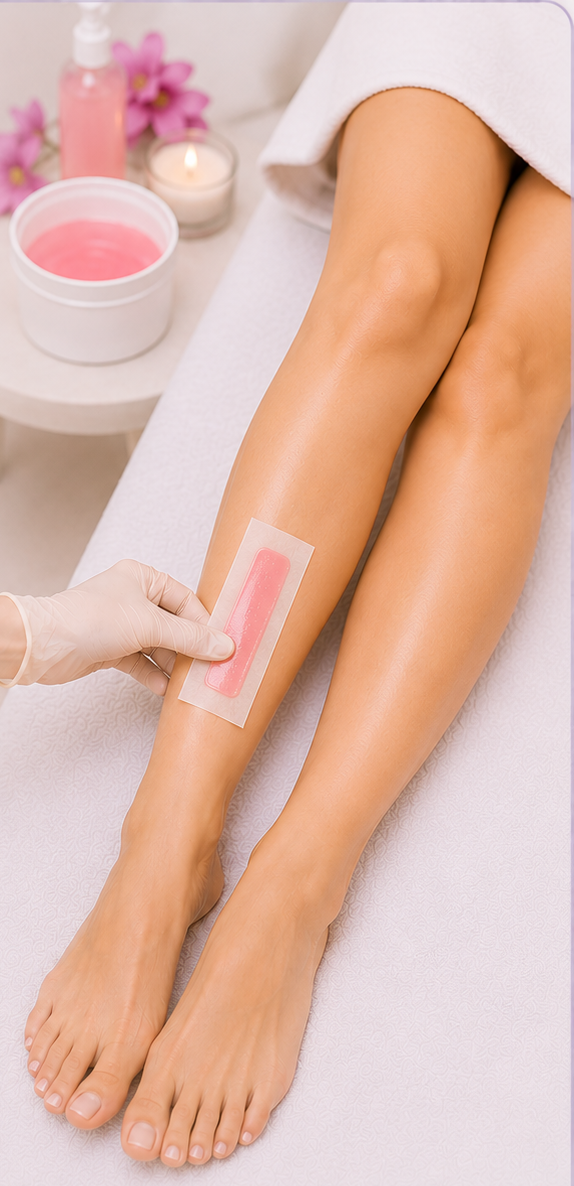 Lower Half Legs (Including Knees) (Strip Wax) (F)