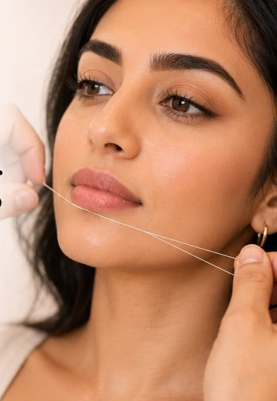Lower Lips Threading (F)