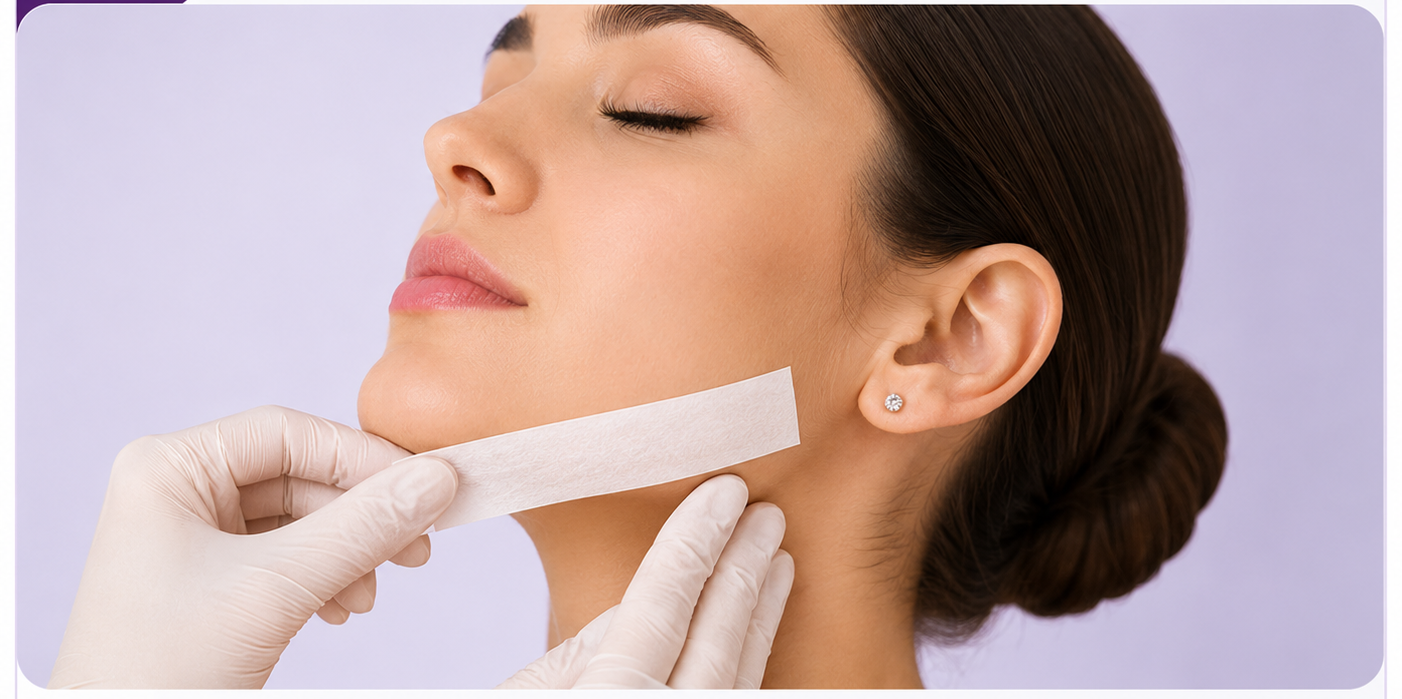 Jaw Line Strip Wax (F)