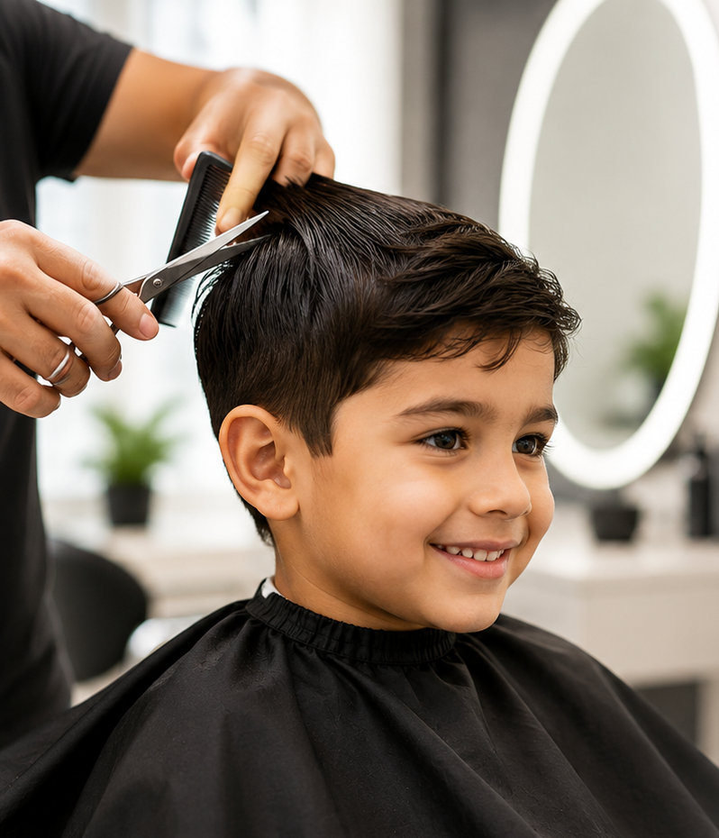 Shampoo & Cut (1-10 Yrs.) (Boy)
