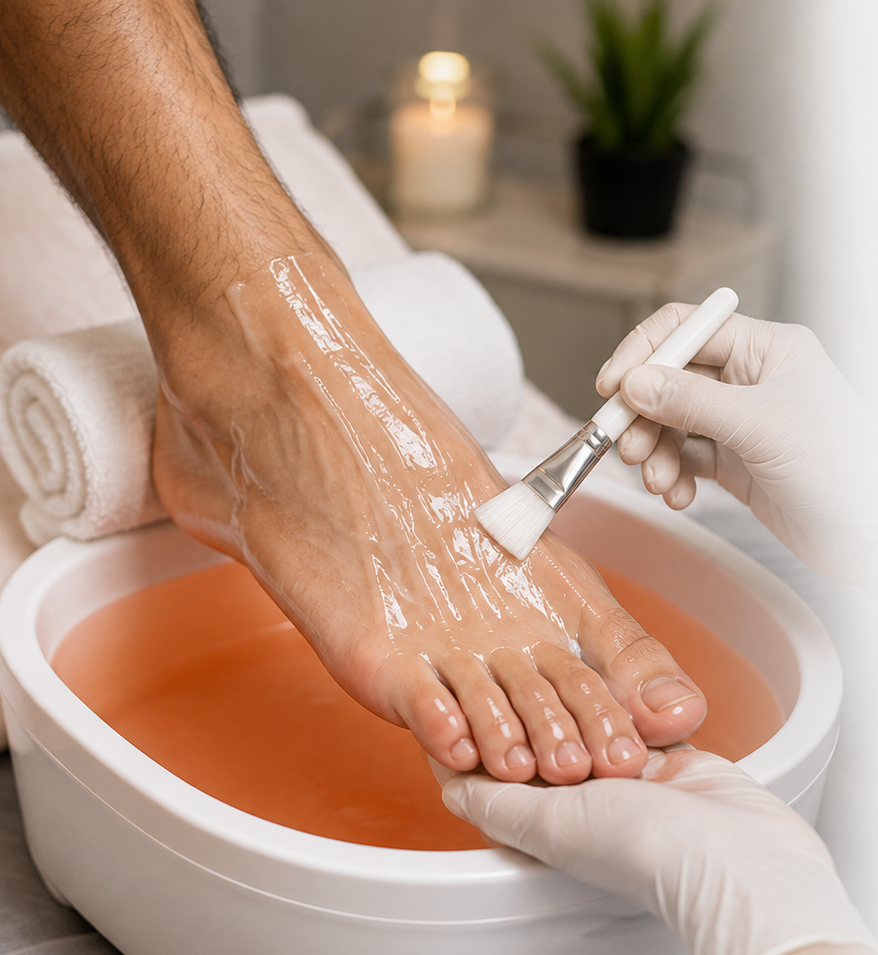 Paraffin Mask Feet (Male)